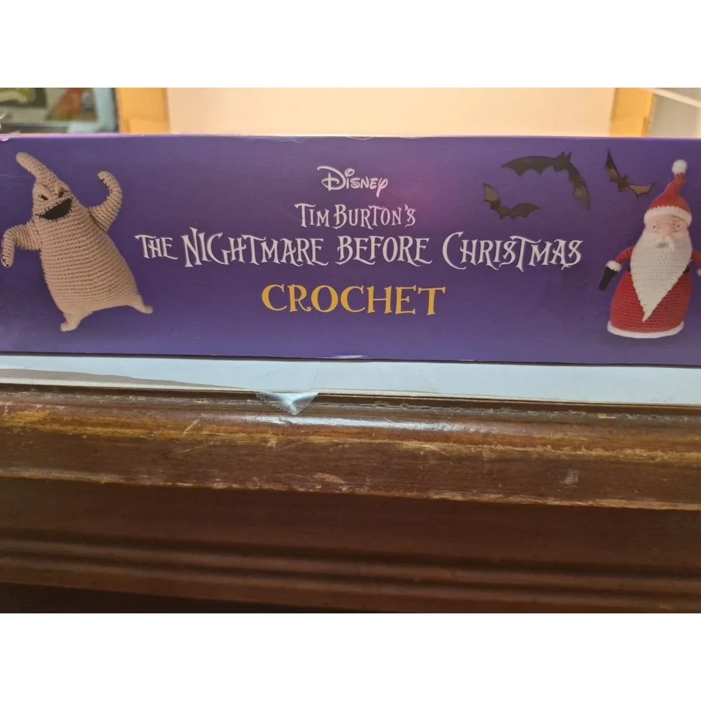 The Nightmare Before Christmas Crochet Kit Box Opened READ DESCRIPTION
